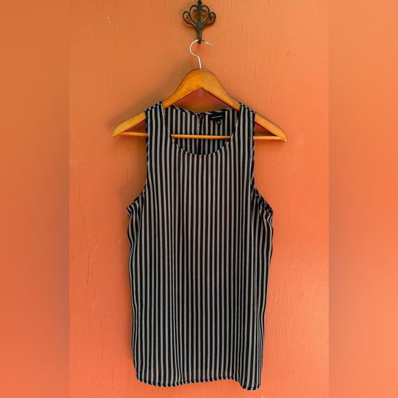 Who What Wear Striped Tank - Picture 1 of 7